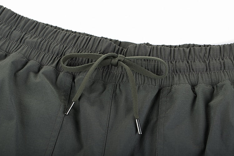 \Stretch Quick-Dry Athletic Shorts for Women Workout Casual Shorts with Side Pockets - 9 Inches