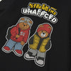 Hoodie Men Cartoon Fashion Bear Print Hooded Sweatshirts Couple Casual Cozy High Street Loose Hip Hop Streetwear Autumn