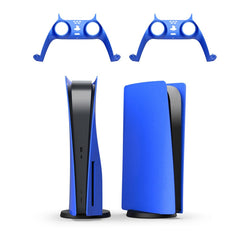 Skin Shell Case Cover Replacement Plate for PS5 UHD DE Controller Game Gaming Console Anti-Scratch Dustproof Accessories