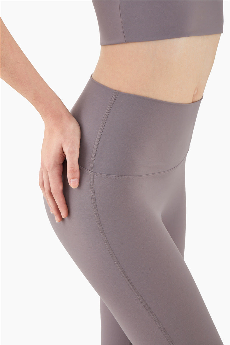 Mid Compression Second-skin Feel Gym Athletic Sport Tights Women NO Camel Toe Yoga Pants Fitness Workout Leggings S-XL