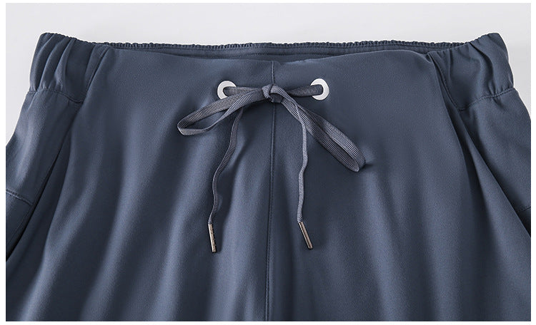 28" Naked Feel Drawstring Workout Gym Joggers Women Bare Cozy Leisure Sport Fitness Sweatpants with Pocket