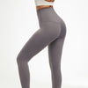 Hook Closure Metallic Yoga Pants Sport Leggings Women Naked Feel Anti Cellulite Workout Gym Athletic Leggings S-XL