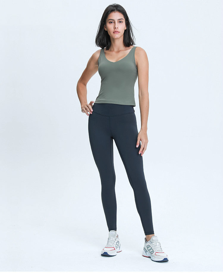 Naked Feel Sport Training Legging Yoga Pants Women Buttery Soft Exercise Workout Gym Fitness Tights 24”