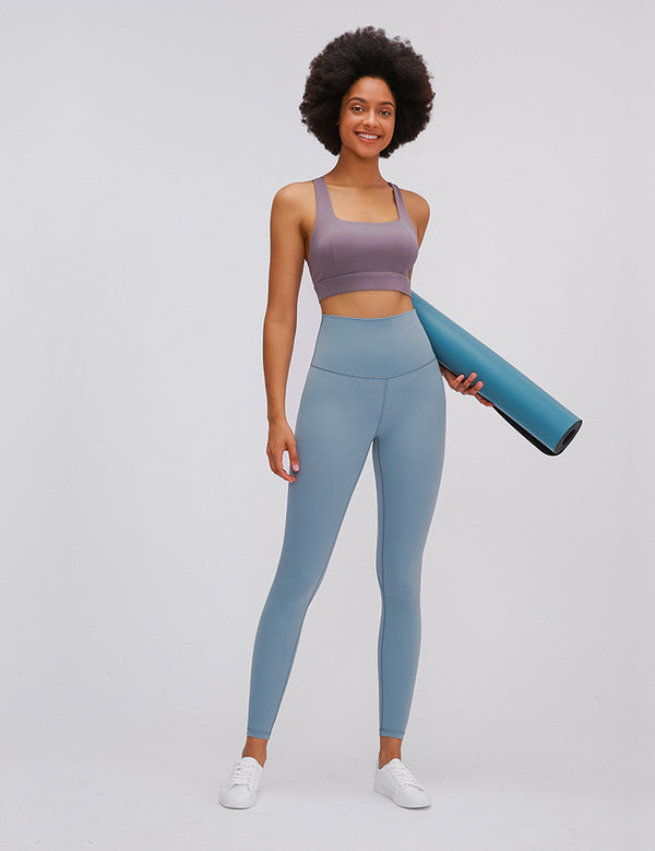 SUPER HIGH RISE Fitness Athletic Legging Yoga Pants Women Butter Soft Squat Proof Workout Gym Sport Legging Inseam 24