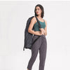 STRIPE Mid Waist Drawstring Sport Gym Joggers Women Loose Fit Fitness Workout Joggers with Pocket Leisure Sweatpants