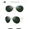 Titanium Rimless Sunglasses Men Ultralight Korean Frameless Screwless Pilot Aviador Polarized Sun Glasses for Women