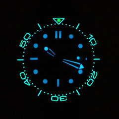 HOT 20BAR 200M Water Resistant Blue Wave JAPAN MIYOTA Mechanical Automatic Watch SMP Style Sapphire Crystal Luminous