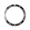 38mm Black GMT High Quality Ceramic Bezel Insert For SKX007/009 Sub Divers Men's Watches Replace Accessories