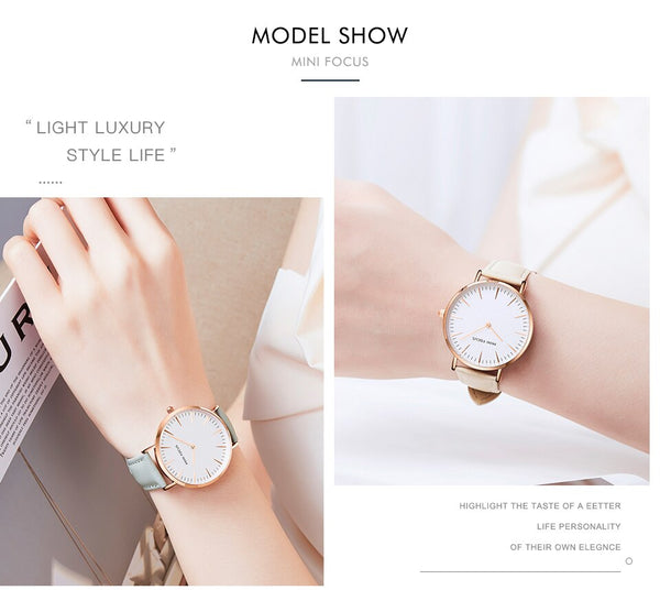 Watch For Woman watches Brand Luxury Ladies Watch Fashion Casual Quartz Wirst Watch Minimalist Business
