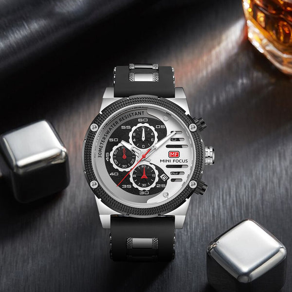 Sport Watch Men Military Watches Mens Luxury Brand Silicone Strap Casual Multifunction Clocks