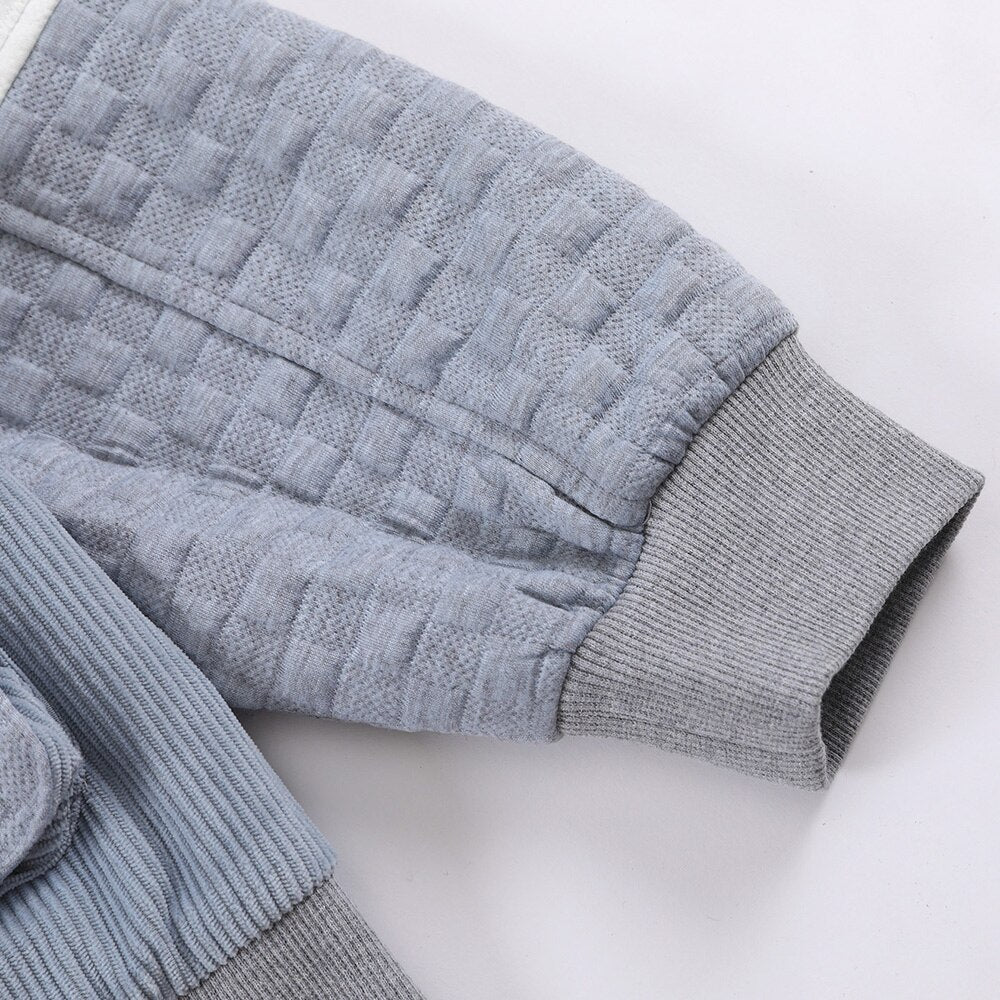 Jacket Men Hit Color Block Patchwork Standing Collar Coats Youthful Vitality All-match College Style Outwear Streetwear