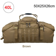 40L 60L 70L Men Army Military Tactical Waterproof Backpack Molle Camping Backpacks Sports Travel Bags Tactical Duffle Bag