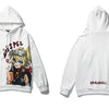 Harajuku Hoodies Men Japanese Ukiyo-e Anime Comics Girl Printed Hooded Pullover Sweatshirt High Street Baggy Streetwear