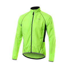 Men Cycling Windbreaker Wind jacket Windproof Waterproof Mountain Bike MTB Clothing Reflective Bicycle Wind Coat