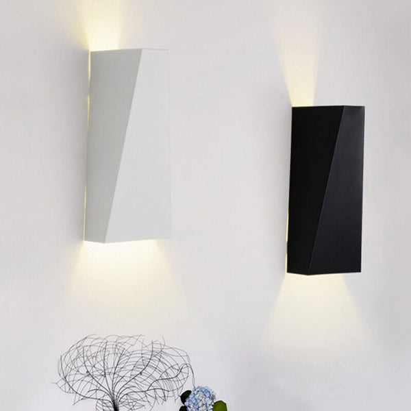 Nordic waterproof LED wall lamp indoor bedroom bedside living room lighting Fixture corridor Outer wall iron light sconce