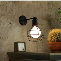 Retro Industrial style LED wall lamp American rural restaurant lighting indoor bedroom living room aisle corridor light Fixture