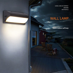 Modern LED wall lamp IP65 waterproof aluminum 110V 220V sconces light indoor and outdoor garden courtyard Fence balcony decor