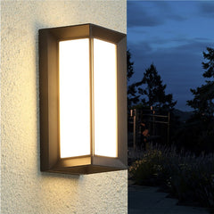 Modern Simplicity LED wall lamp IP65 waterproof sconces light indoor and outdoor garden courtyard fence decor bedroom stairs