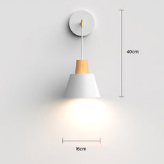 Nordic modern E27 LED wall lamp Creative simplicity sconces light indoor home kitchen bedside bedroom living room decoration