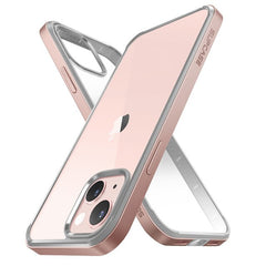 IPhone 13 Case 6.1 inch (2021 Release) UB Edge Slim Frame Cover with TPU Inner Bumper &amp; Transparent Back Case