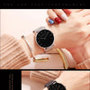 36mm Japan Quartz Movement Ladies Wristwatches Stainless Steel Mesh Top Luxury Brand Rose Gold Waterproof Women Watches