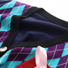 Vintage Stylish Pockets Oversized Plaid Jacket Coat Women Fashion V Neck Long Sleeve Loose Outerwear Chic Cardigan