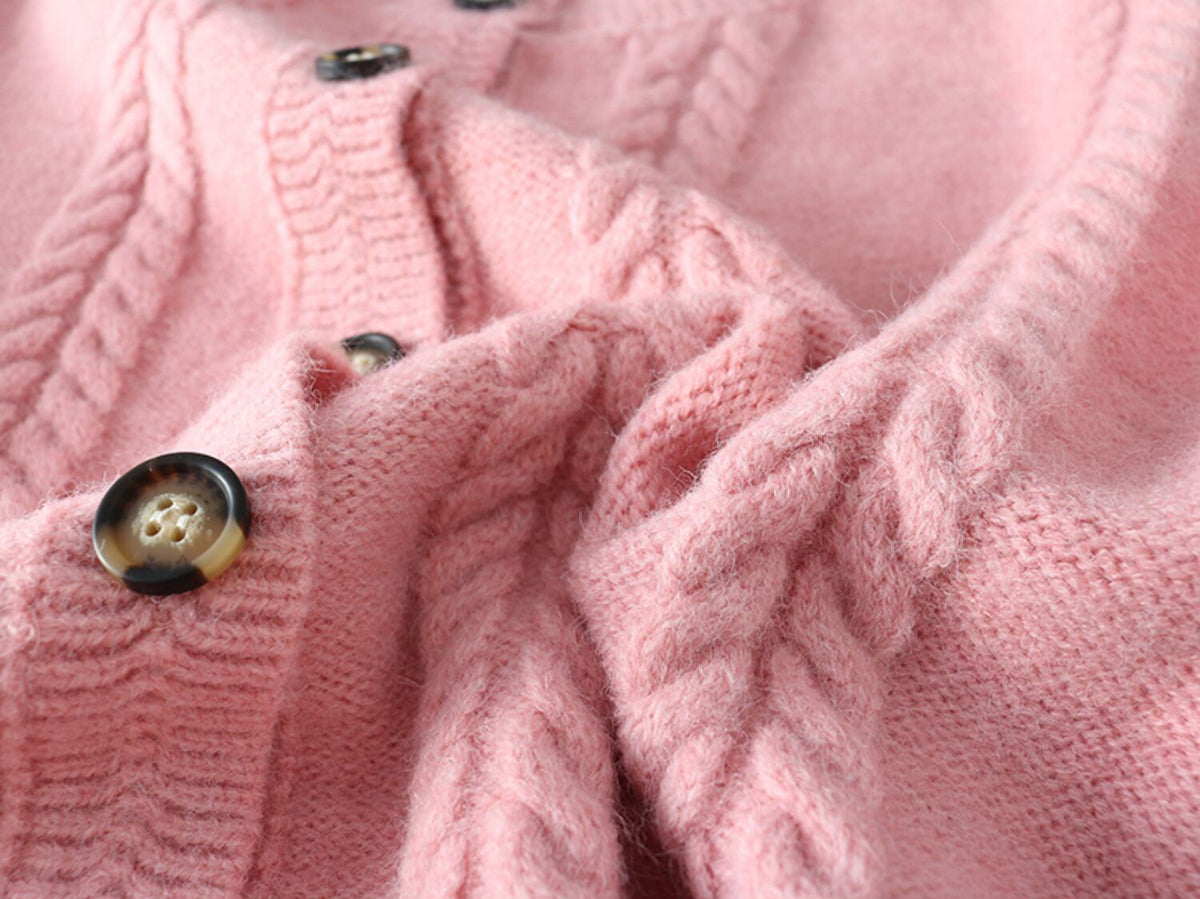 Preppy Style Floral Embroidery Knit Cardigans Sweater Women O Neck Chic Fashion Thicked Pull Femme Short Casual Coat