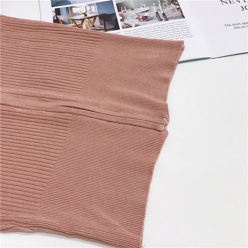 High Quality  Super Soft Cardigan Women Knit Jacket Zippers Short Coat Sweater Fashion Women Slim Sun Protection Knitwear