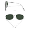 Titanium Rimless Sunglasses Men 2022 Ultralight Korean Frameless Screwless Square Polarized Sun Glasses for Women