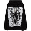Hoodie Men Scary Demon Punk Letter Fleece Warm Pullover Diablo Style Punk Cool Harajuku Tops Casual Oversize Streetwear