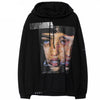 Hoodie Men Rock Gothic Girl Punk Letter Hooded Tops Hip Hop Harajuku Hipster Couple Casual Oversized All-match Pullover