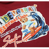 Men Funny Cartoon Bear Colorful Letter Print Sweatshirt Couple High Street College Style Pullover Men Streetwear