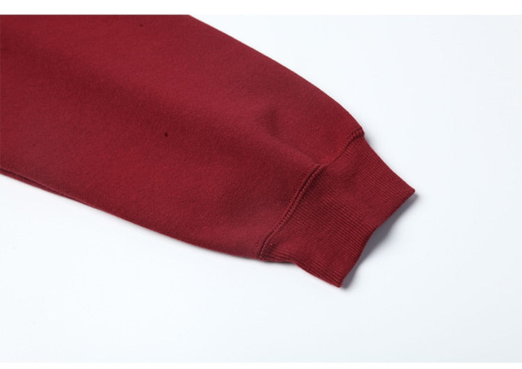 Men Funny Cartoon Bear Colorful Letter Print Sweatshirt Couple High Street College Style Pullover Men Streetwear