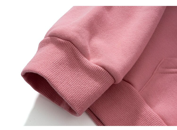 Hoodie Men Harajuku Letter Fleece Warm Pullover Vintage Punk Hipster Distressed Tops Casual Fashion Oversize Streetwear