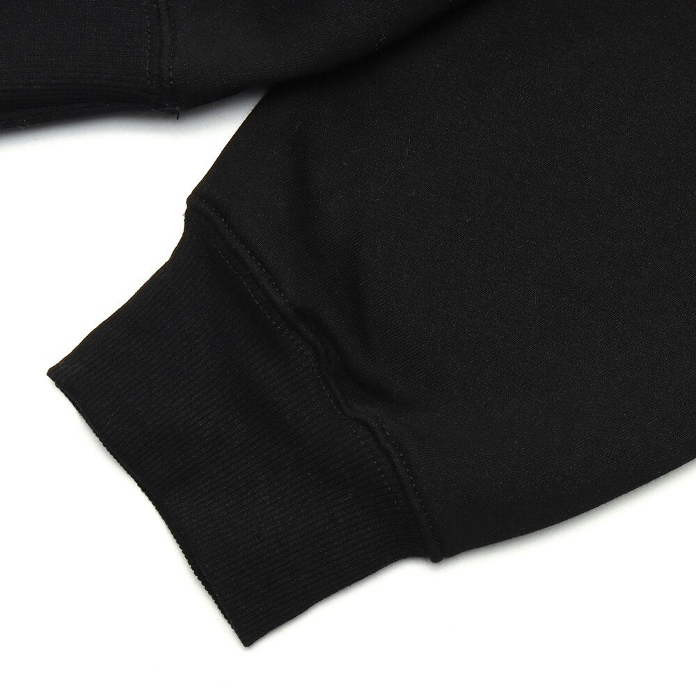 Hoodie Men Kanji Letter Picture Patchwork Hooded Pullover Couple High Street College Style Sweatshirt Autumn Streetwear