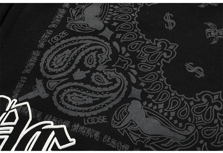 Hoodies Men Vintage Totems Letter Print Zipper Fleece Outwear College Style Casual Harajuku Oversized Couple Streetwear
