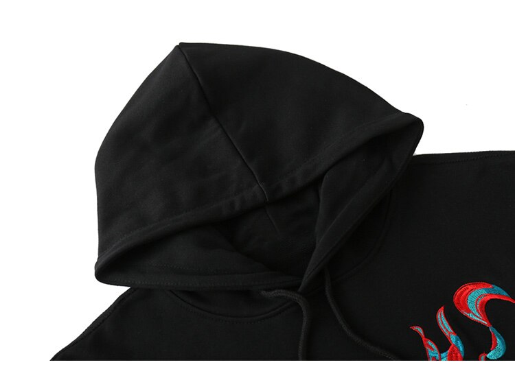 Hoodie Men Chinese Vintage Dunhuang Embroidery Sweatshirt Folk-custom Hipster Casual Cozy Hooded Tops Couple Streetwear