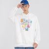 Hoodie Men Colorful Funny Notes Print Hooded Pullover Autumn Casual Loose Multicolor Harajuku Fashion Streetwear Couple