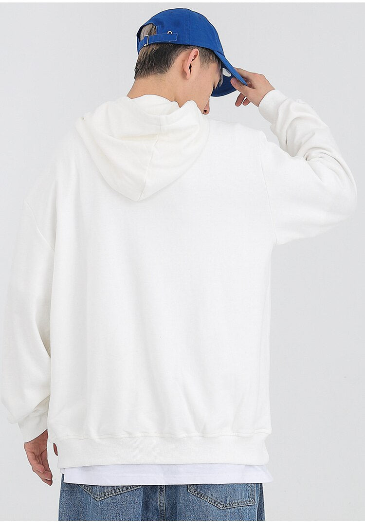 Hoodie Men Colorful Funny Notes Print Hooded Pullover Autumn Casual Loose Multicolor Harajuku Fashion Streetwear Couple