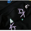 Hoodie Men Chinese Style Colorful Animal Embroidery Hooded Sweatshirts College Style Hipster Couple All-match Pullovers