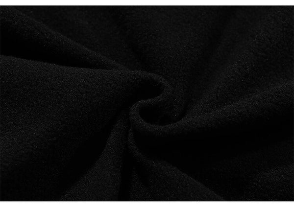Lambswool Jacket Men Plaid Print Zipper Warm Coats Winter Soft Cozy High Street Fashion Simple Casual Oversized Outwear
