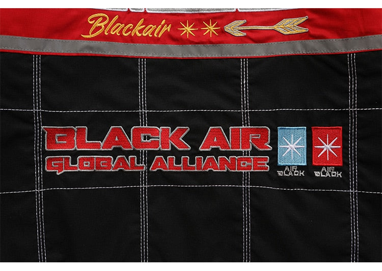 Thicken Baseball Jacket Men Plaid Embroidery Button Bomber Coat Winter Fashion High Street Oversized Jackets Streetwear