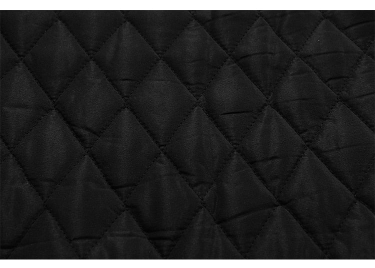 Thicken Baseball Jacket Men Plaid Embroidery Button Bomber Coat Winter Fashion High Street Oversized Jackets Streetwear