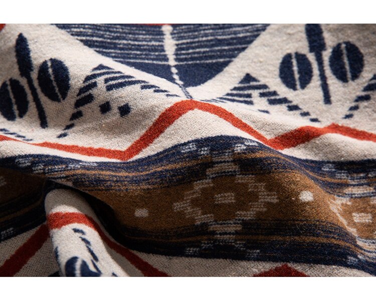 Jacket Men Vintage Folk-custom Totems Robe Japanese Style Casual Loose Fashion Coat Harajuku High Street Outwear Autumn