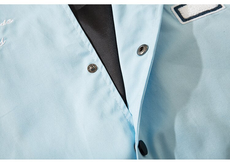 Varsity Jacket Men Furry Embroidery Patchwork Coats Couple Oversize Cozy Punk High Street Fashion Outwear Unisex Autumn