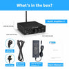 With 32V Power Supply Bluetooth 5.0 2.1 HiFi Audio Receiver Amplifier Mini Class D Amp U-Disk Player 160W x2