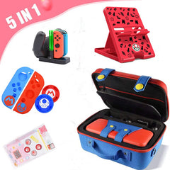 5 in 1 For Nintend Switch Game Accessories Set For Nintend Switch Crossing Carrying Case Nintend Switch Console Game Accessories