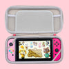 Front Cat Back Clat Claw for Nintendo Switch Storage Bag Carring Case Hard Shell For Nintendo Switch NS Console Accessories