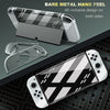 Nintendo Switch OLED Storage Bag 9H Tempered Glass Protective Film Game Card Case PC Crystal Hard Shell Thumb Grip Caps