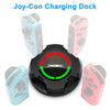 4 In 1 USB Charging Dock Station Charger Stand Holder for Nintend Switch NS Joy-Con  Controller LED Type-C Charger